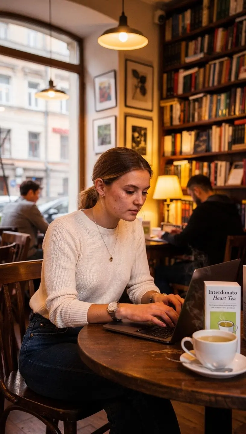Interdonato širdies arbata, skirta greitam širdies ir kraujagyslių sveikatai.