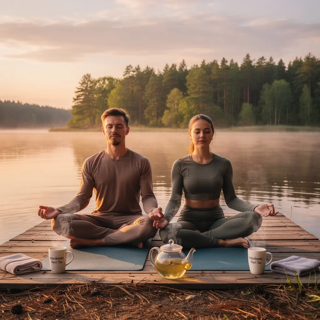 Šviežiai paruošta arbata, pilna širdies sveikatai naudingų ingredientų